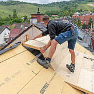 Gutex: Dachsanierung mit herausfordernden Details