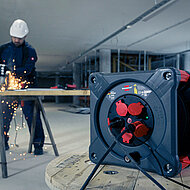 Eine Kabeltrommel, die für mehr Anschluss sorgt