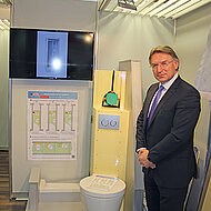 Neue WC-Steine mit minimierten Dimensionen