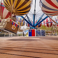 Stabiler Bodenbelag zum Abheben