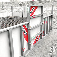 MEVA: Mehr Ankerstellen, weniger Materialaufwand