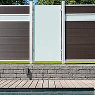 OSMO: Zaunelemente jetzt auch in »Walnut« und »Espresso«