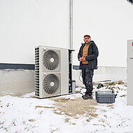 Den Sinn in der Wärmepumpe sehen