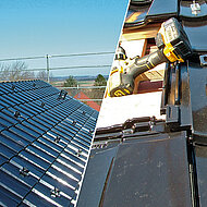 Fachgerechte Montage eines Solarträger-Systems