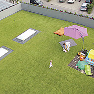 Dieser Rasen wächst »leicht«