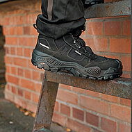 Mit »Mike« sicher auf die Leiter