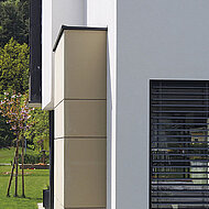 Fertigelement zur Gestaltung von Feinputzfassaden