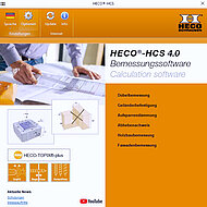 Neu in der HECO Bemessungssoftware HCS