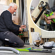 Rennsteig: Kombischere für exakte Schnitte in der Sanitärtechnik