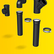 Sita: 3-Schicht-Rohrsystem mit Steckmuffenverbindung