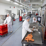 Hygienisch und belastbar – Reaktionsharzboden für Metzgerei