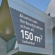 Mitsubishi Polyester: Flexibler Lieferservice bei Aluminium-Verbundplatten