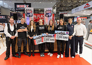 Sanierungsl&ouml;sungen und Nachwuchsf&ouml;rderung am Messestand