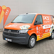 Unterwegs mit dem Sanierbulli