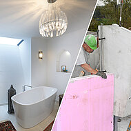 Mehr Tageslicht im Kellergeschoss