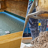 Von der Terrasse zum Wintergarten: Gefälleestrich und Abdichtung aus einer Hand 