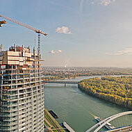 4 600 Sonnenschutzanlagen für den höchsten Wolkenkratzer der Slowakei