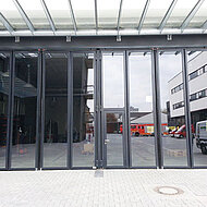 Neue Tore für die Mainzer Feuerwache