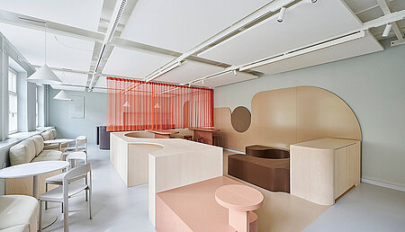 Kautschukb&ouml;den als zentrales Gestaltungselement