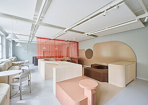 Kautschukb&ouml;den als zentrales Gestaltungselement