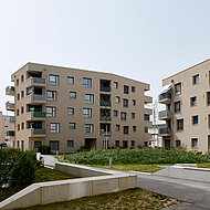 Gebäudehülle mit brandhemmender Holzfaserdämmung 