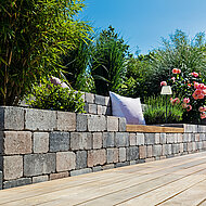 Mauersteine in verschiedenen Ausführungen für vielfältige Gestaltungsmöglichkeiten