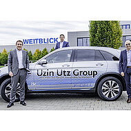 Uzin Utz: Neuer klimaneutraler Dienstwagen mit Brennstoffzellen- und Batterieantrieb im Fuhrpark von Uzin Utz