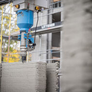 CO2-reduzierte Baustoffe für 3D-Projekt 