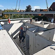 Haus aus Beton: Mit 75 Prozent Recyclinganteil