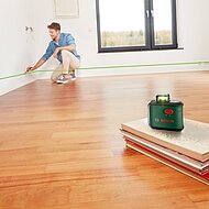 Bosch: Rundum exakt ausrichten - Neue 360 Grad-Linienlaser von Bosch für Heimwerker