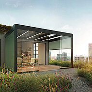 Zuverlässiger Wetterschutz bei maximaler Transparenz