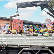 Schlagmann Poroton unterstützt die mobile Bildungsinitiative „Baumeister gesucht!“
