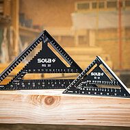 Multifunktionaler Winkel für präzises Markieren und Messen 