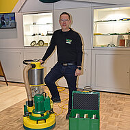 Eugen Lägler: Neue Bürstteller und ein robustes Ablasssystem