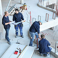 Gesundheitszentrum in Form und Funktion überzeugend