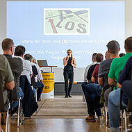 Parkettspezialist in Feierlaune