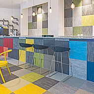 Forbo Flooring: Mehr Gestaltungsmöglichkeiten mit modularem Linoleum