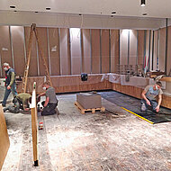 AGROB BUCHTAL: Trocken verlegte Fliesen für einen schnellen Baustellenfortschritt