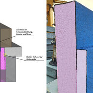 Deckenversprünge sicher abdichten