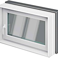 Leibungsfenster für den Keller