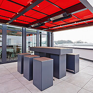 markilux: Behagliche Temperaturen für die Terrasse