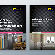Profi-Guide Fliesenverlegetechnik und Broschüre Verbundabdichtung