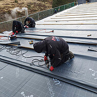 D&auml;mmstoffkur f&uuml;r &auml;ltestes Klinikhaus