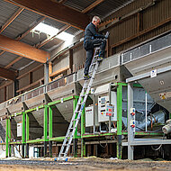 Steigtechnik mit R13-Rutschhemmung 