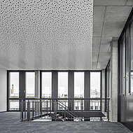 Streuperforation als Alternative  zur Gipskartondecke