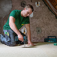 Diffusionsoffene Platte für die Deckenbeplankung