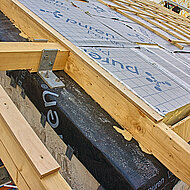 Aufsparrendämmlösung für sanierte Jugendbildungsstätte