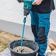 Collomix: Kraftvoll Mischen ohne Kabel