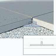 ferax: Transparenter Abstandhalter für Keramikplatten