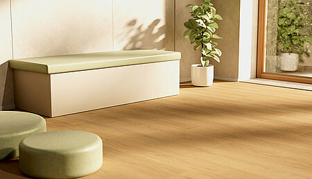 Kautschukboden verbindet Designfreiheit und Nachhaltigkeit